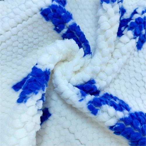 3D Jacquard Sherpa twal pou dra