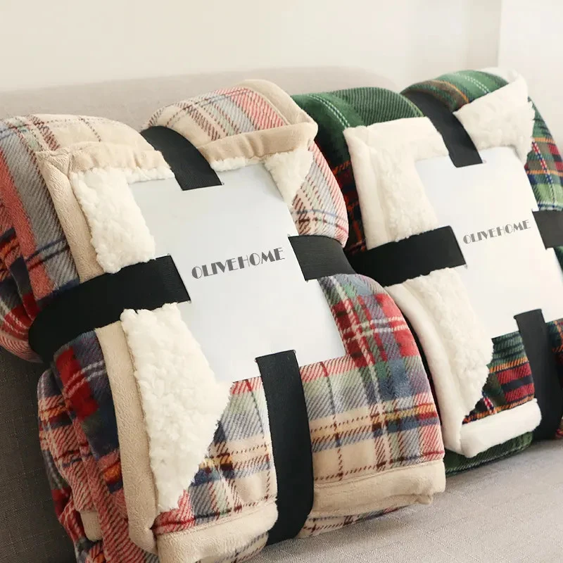 Nwèl Plaid Sherpa Dra