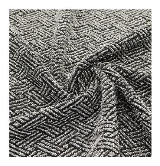 Filigrane Jacquard knitted twal