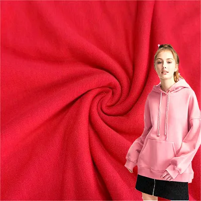 French terry cotton fabric