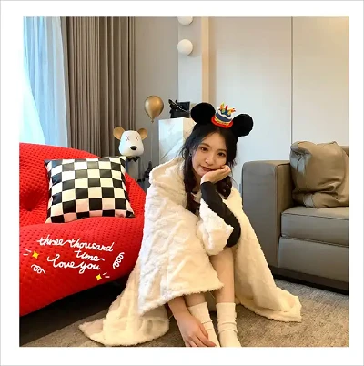 Jacquard Plush dra zepòl