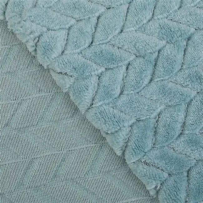 Leaf Jacquard Flannel twal