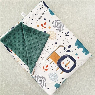 Animal Print ti bebe kouvèti