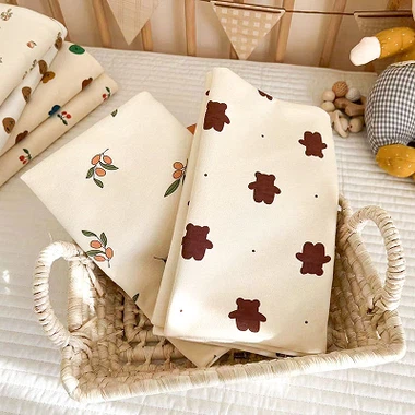 Sou entènèt jwèt Ti bebe Swaddle dra