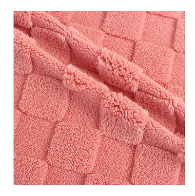 Tcheke twal Jacquard ti mouton Sherpa