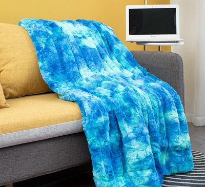 Doub kouch faux fouri dra