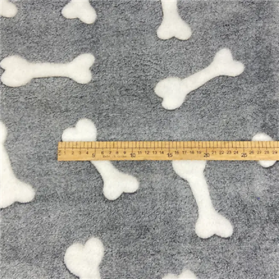 Plush 100% Polyester Coral twal polaire