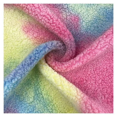 Tie Dye Sherpa twal polaire