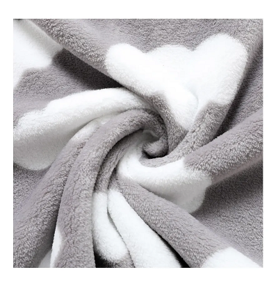 De figi bwose koray twal polaire pou fè pijama peignoir