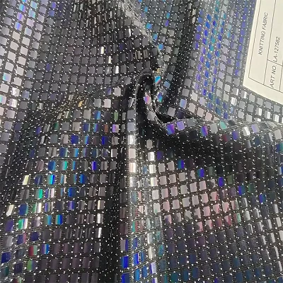 Stretch Knit Sequin Jersey Fabric