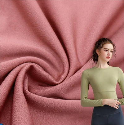 Yoga Sport Polyester Spandex twal pou mete espò