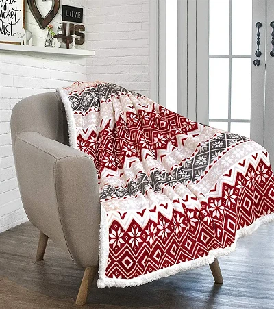 100%polyester Christmas Blanket