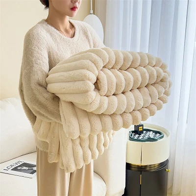 Bubbly lapen faux dra fouri